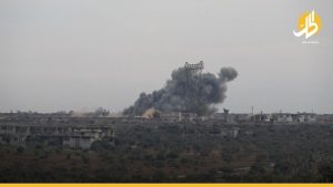إصابة ثلاثة مدنيين بقصفٍ روسي جنوبي إدلب