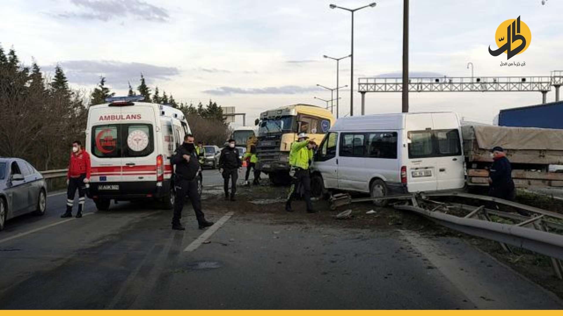 نتيجة الاستهتار بسلامتهم .. العمالة السورية ضحية لحوادث سير متكررة في تركيا