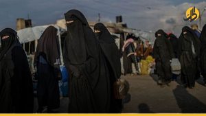 قادمة من سوريا.. قافلة من أسر عناصر “داعش” تدخل إلى الموصل