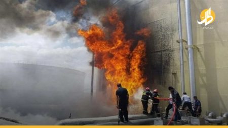 انفجار «ضخم» بمصنع “تاژ” للكيماويات شمالي إيران