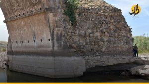 بسبب محاولات تركيا لتغيير مجرى نهر دجلة.. جسر “عين ديوار” الأثري مهدد بالانهيار