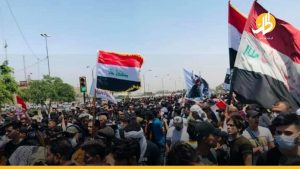 مقتل متظاهر وإصابة عشرات المحتجّين بساحة التحرير في بغداد