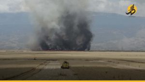 حريقٌ يلتهم حقول القمح والشعير بريف حماه.. القوات الحكومية تنتقم من المعارضة بقصف أراضي المدنيين