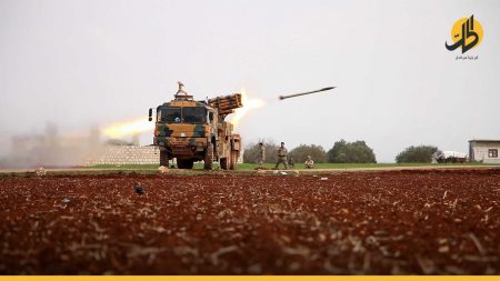 خلال قصفٍ متبادل مع القوات الحكومية.. الجيش التركي يدمّر مهبطاً لطائراتٍ مروحية في حلب