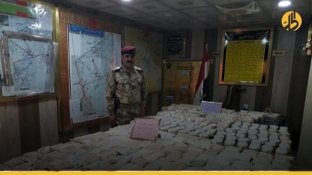 العراق: الكشف عن عدد المعتقلين من متعاطي وتجار المخدرات لعام 2021