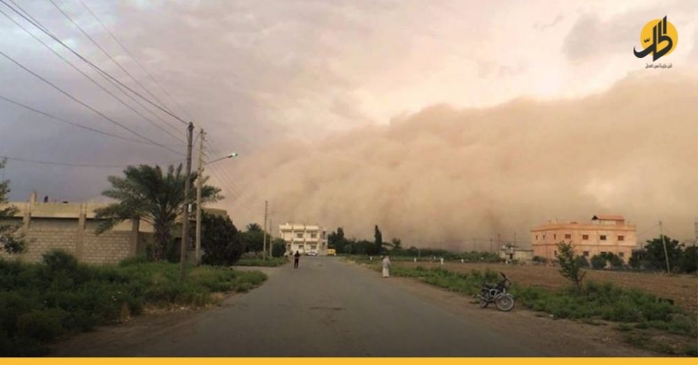 عاصفة غبارية تتسبب بوفاة رجل مسن وعشرات الإصابات في دير الزور