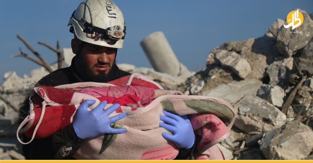 “الخوذ البيضاء” تكشف عدد قتلى وجرحى القصف الروسي على سوريا منذ 2015