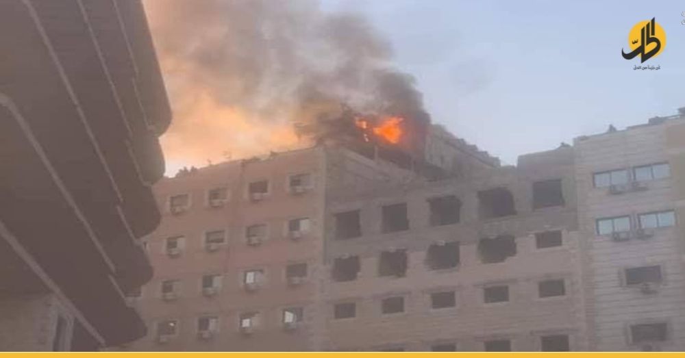مصرع شخص ووقوع جرحى بحريق فندق في العاصمة دمشق