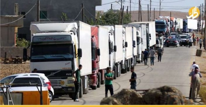 ارتفاع كبير.. الأردن يكشف نسبة حركة الشاحنات إلى سوريا