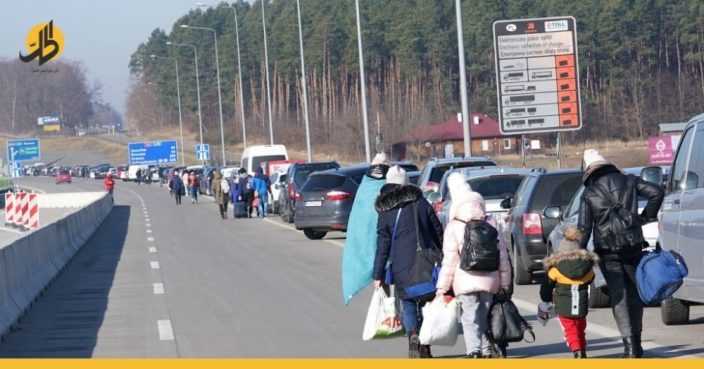 بسبب الغزو الروسي.. عشرات آلاف اللاجئين الأوكرانيين يتجهون إلى عدة دول أوروبية