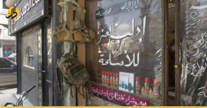 “تحرير الشام” تستحوذ على سوق الأسلحة بإدلب