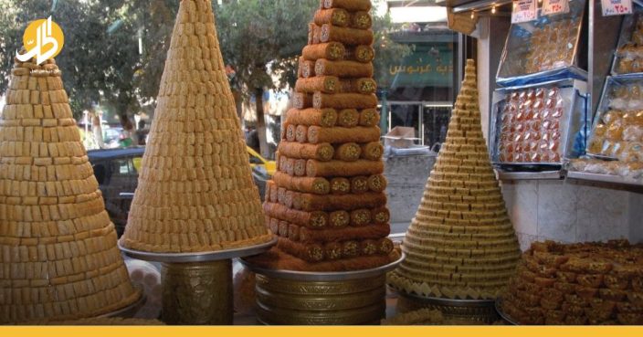 دمشق استهلكت 30 طن من الحلويات خلال العيد