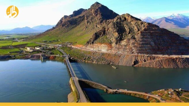 انحسار مياه دوكان في السليمانية بسبب إيران