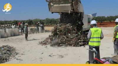 القمامة باب جديد لـ “تحرير الشام” لجمع الإتاوات بإدلب