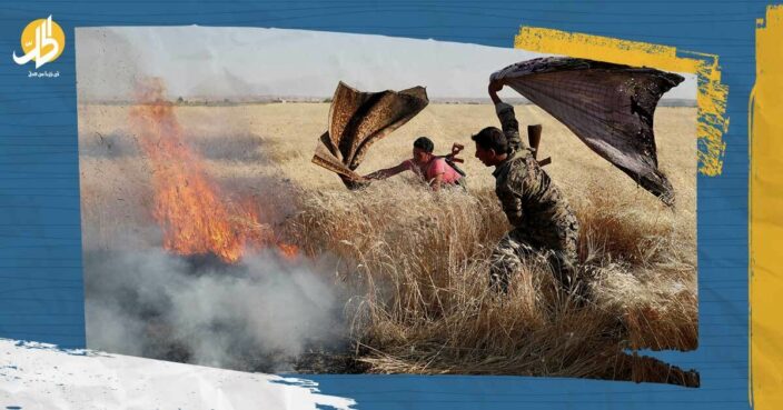 “تعب عام كامل احترق بدقائق”.. عن مأساة المزارعين بالجزيرة السورية