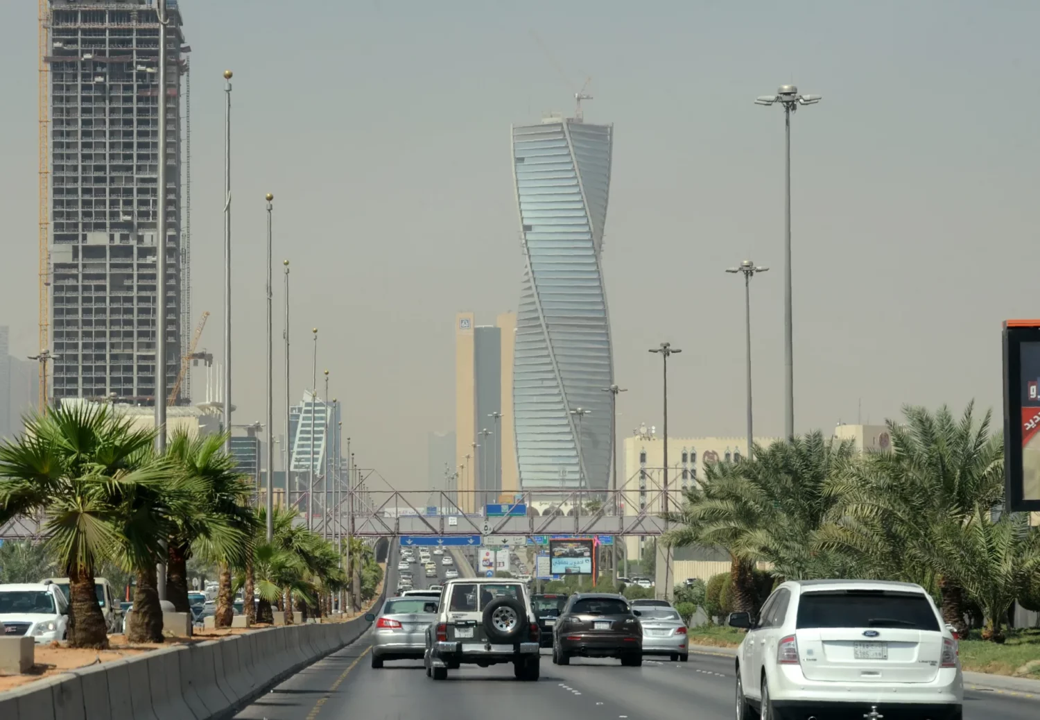 مشهد عام للعاصمة السعودية، الرياض
Credit: FAYEZ NURELDINE/AFP via Getty Images