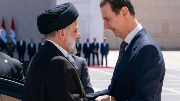 الأسد ورئيسي في دمشق - الصفحة الرسمية لرئاسة الجمهورية السورية
