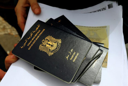جوازات سفر سورية - إنترنت
