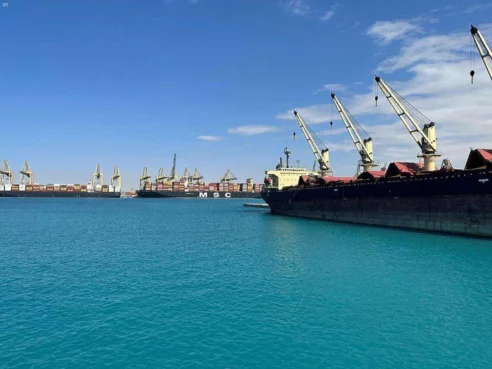ميناء الملك عبدالله/ واس