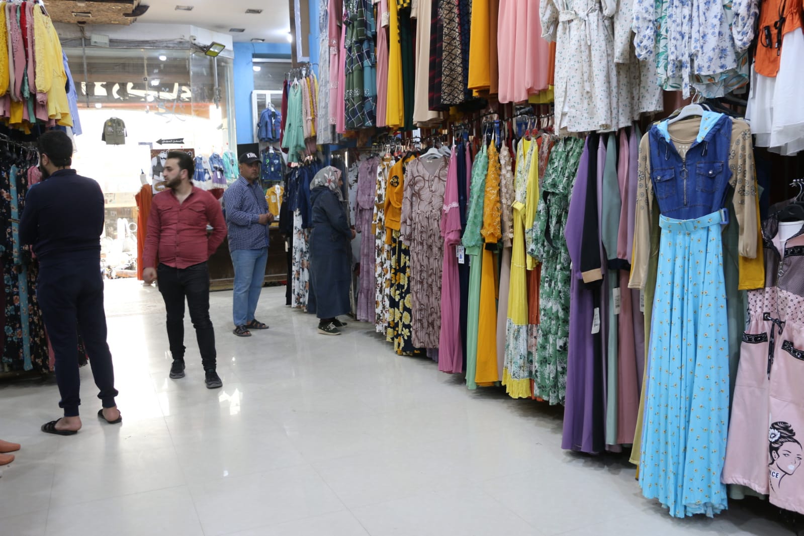 أسواق الألبسة في سوريا - إنترنت
