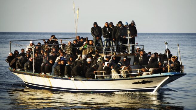 الهجرة غير الشرعية من مصر/ صاحب حقوق الطبع والنشر: AFP/Getty Images‏ حقوق الطبع والنشر: 2011 AFP‏
