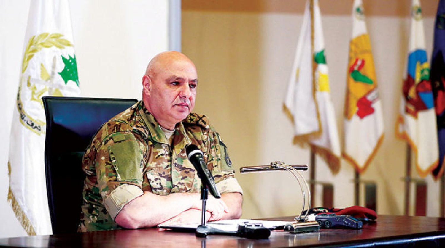 الشغور الرئاسي يعزز تصدر قائد الجيش اللبناني لائحة المرشحين - إنترنت