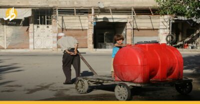 بسبب التقنين انتشار تجارة المياه في سوريا