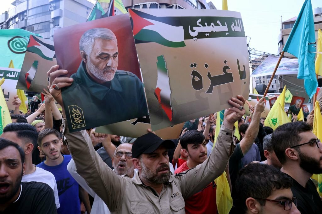 إيران غزة حماس القضية الفلسيطنية إسرائيل طوفان الأقصى
