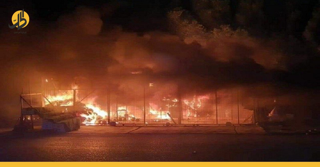 نيران الصواريخ الأميركية تلتهم أكبر قاعدة إيرانية في سوريا