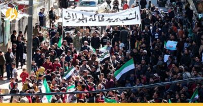 شامل الغزي.. فلسطيني في “تحرير الشام” يهدد متظاهري إدلب بـ”جَزّ الرؤوس”