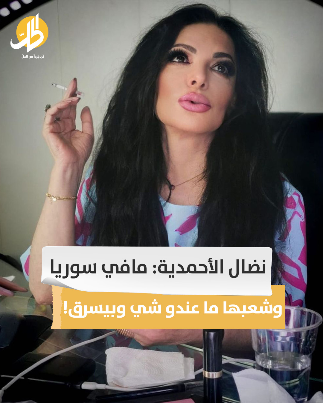 نضال الأحمدية: مافي سوريا وشعبها ما عندو شي وبيسرق!