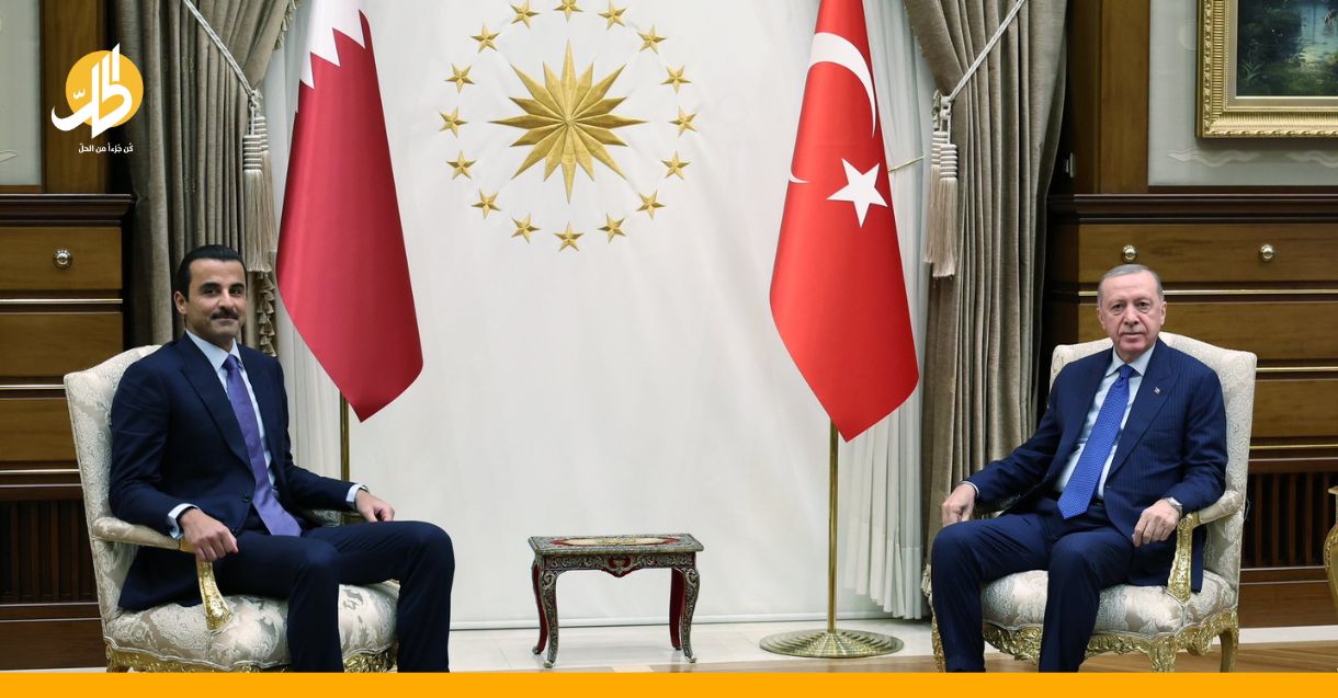 “ناقشا الوضع السوري”.. ماذا وراء لقاء أردوغان بأمير قطر؟