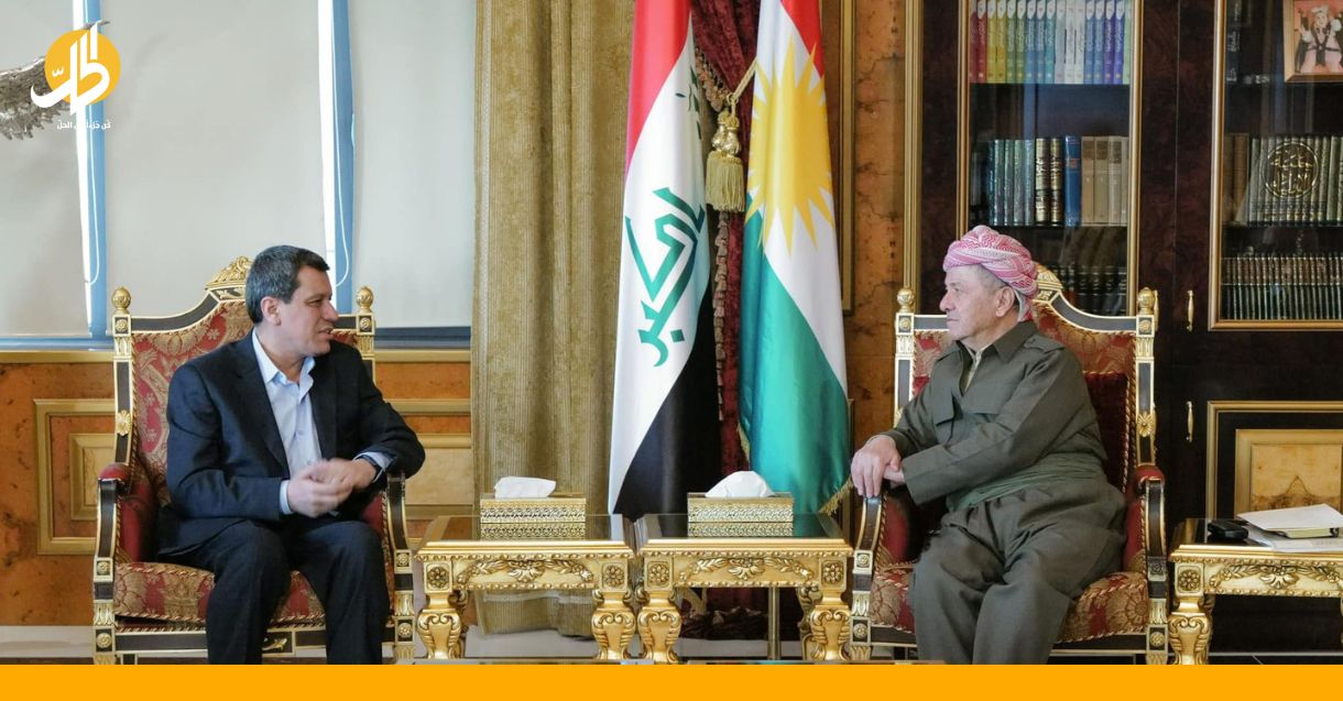 “لاتخاذ موقف مشترك للأطراف الكُردية بسوريا”.. البارزاني يستقبل قائد “قسد”