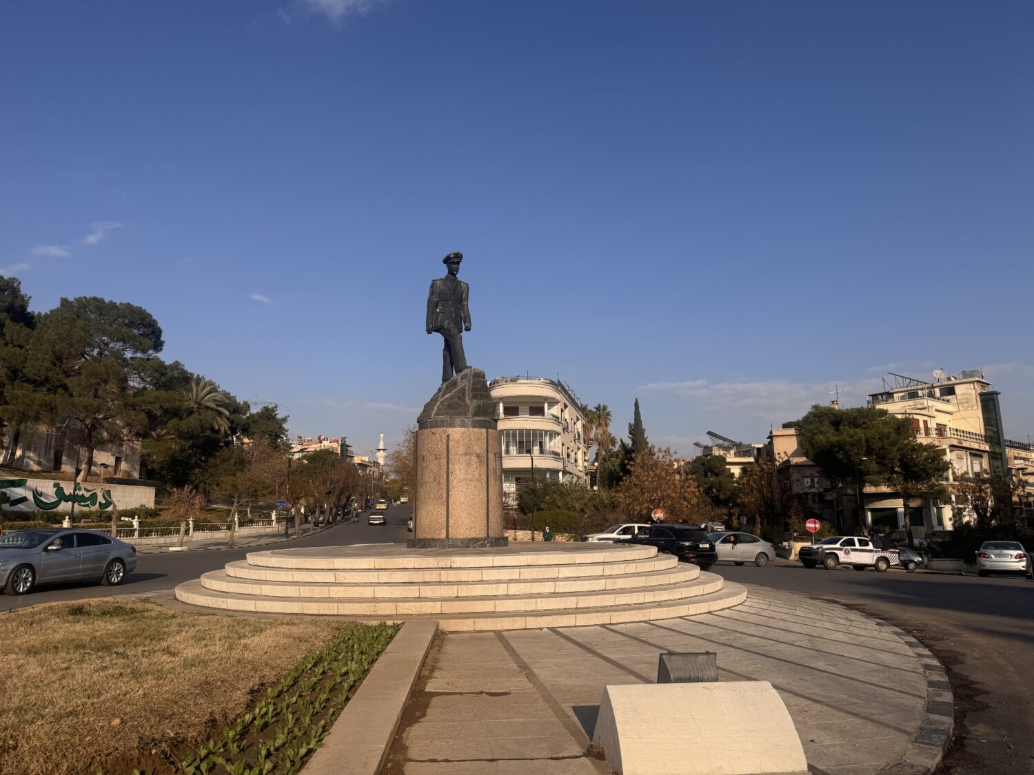 ساحة عدنان المالكي بمدينة دمشق - الحل نت