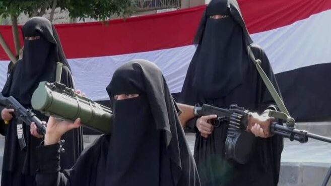 عناصر كتيبة زينبيات الحوثية - إنترنت