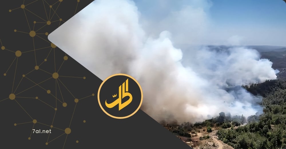 حرائق اللاذقية تمتد إلى ريف إدلب وتحذيرات متسارعة