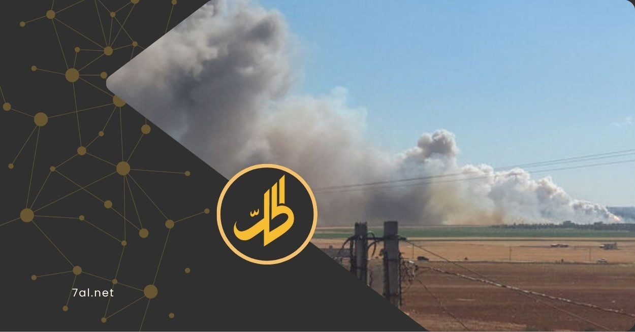 انفجارات في مستودع ذخيرة لـ الأوزبك بريف إدلب وقتلى وجرحى بريف حماة