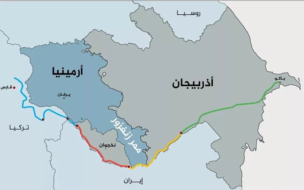 كشفت إدارة الرئيس الأميركي دونالد ترامب عن مشروع ممر تجاري جديد في جنوب القوقاز، يحمل اسم "طريق ترامب للسلام والازدهار الدولي" (TRIPP)، في إطار اتفاق سلام بين أذربيجان وأرمينيا - إنترنت