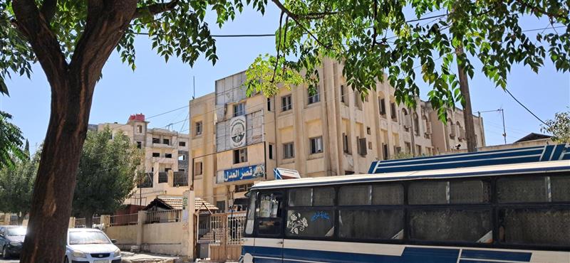 مبنى قصر العدل في مدينة السويداء (خاص الحل نت)