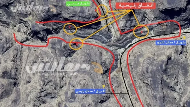 كشف تحقيق ميداني أن جماعة "الحوثي" عملت خلال الأشهر الماضية، على إعادة توطين الأسلحة والأصول الاستراتيجية، في شبكة من المخابئ والتحصينات الميدانية المنتشرة، عبر مرتفعات شمال اليمن.
