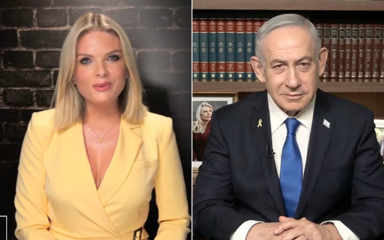مقابل رئيس الوزارء الإسرائيلي بنيامين نتنياهو ضمن برنامج "The Erin Molan Show" مع الإعلامية الأسترالية إيرين مولان