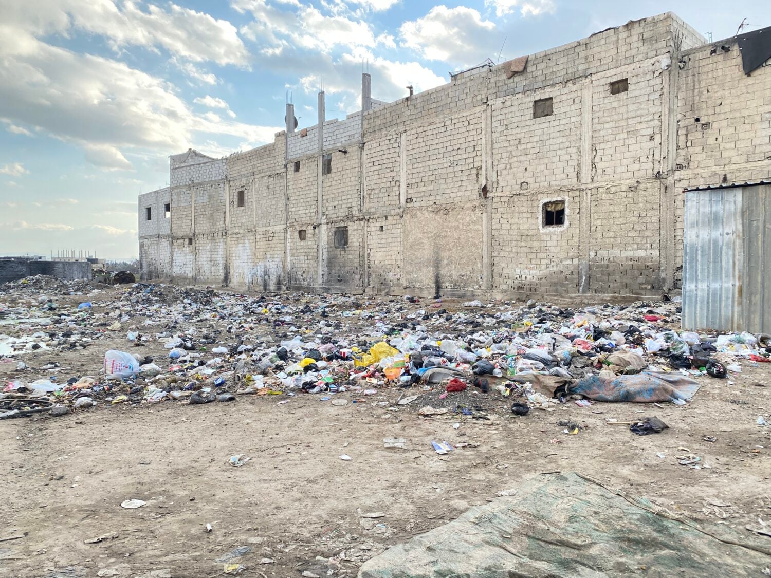 أزمة نفايات في بيادر نادر بدمشق "الحل نت"
