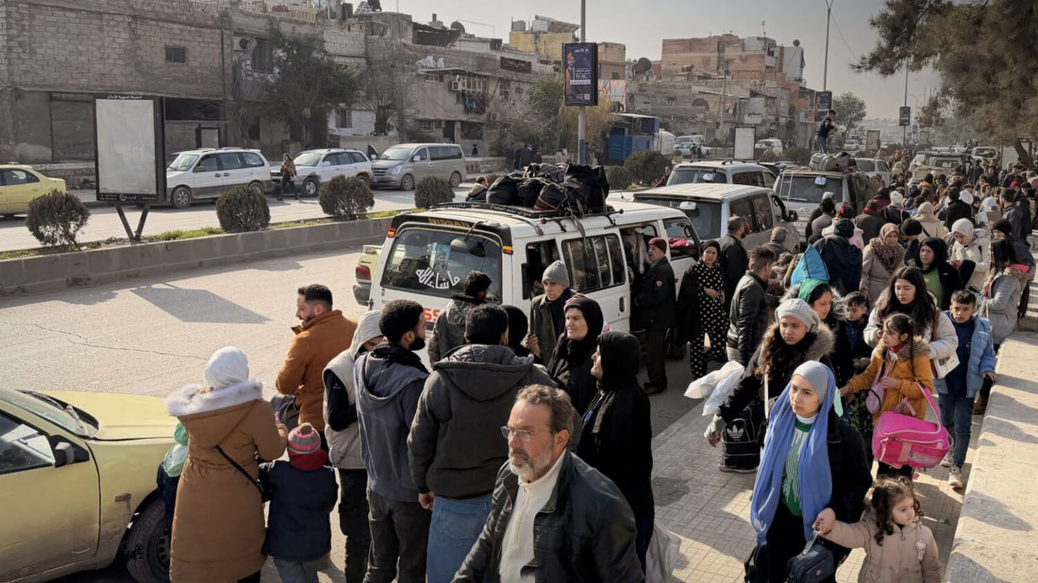 حالة نزوح من أحياء حلب الشرقية (الشيخ مقصود والأشرفية)