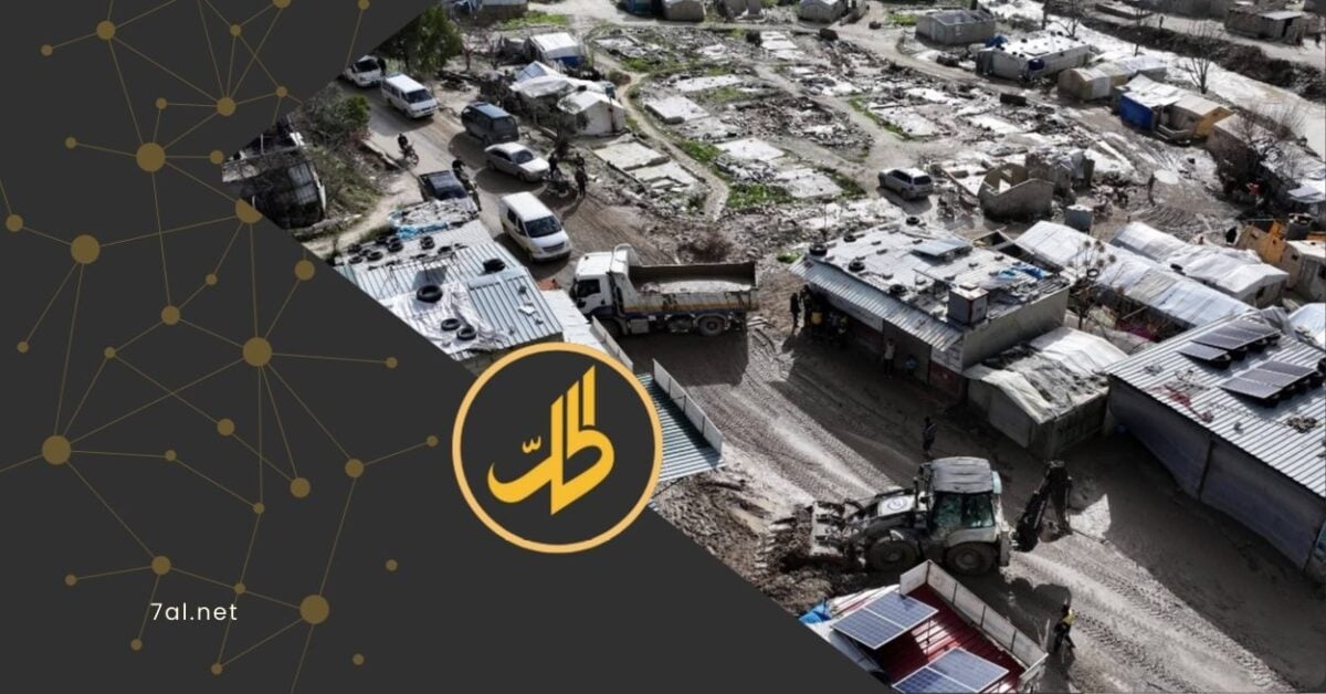 24 مخيما و5 آلاف متضرر.. حصيلة أولية لأضرار العواصف في إدلب