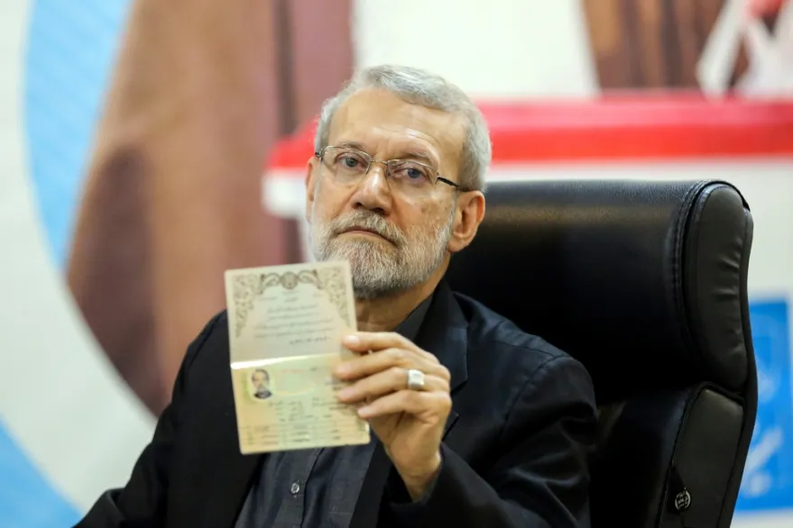 مين المجلس الأعلى للأمن القومي في إيران علي لاريجاني