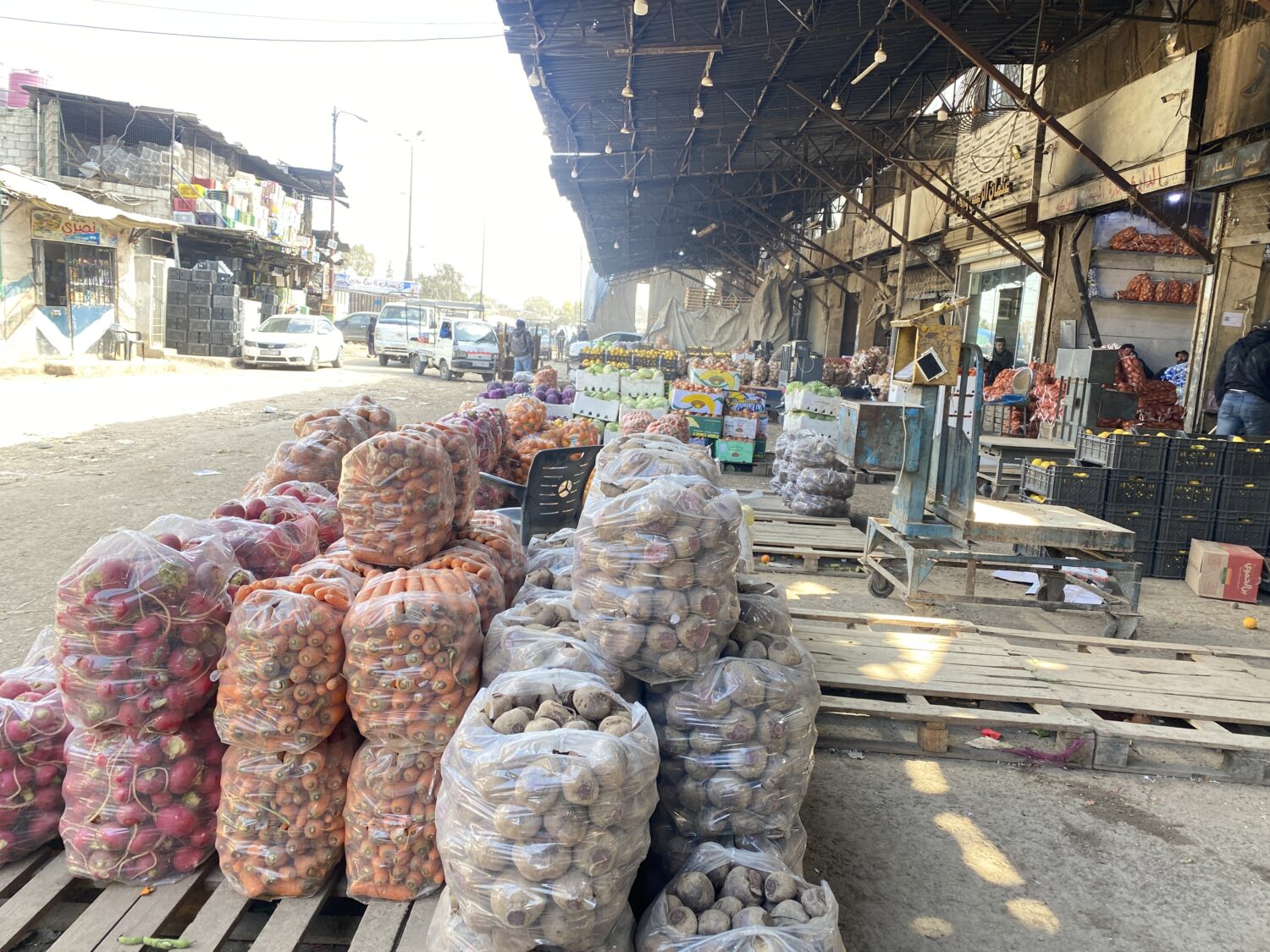 سوق الهال في العاصمة دمشق