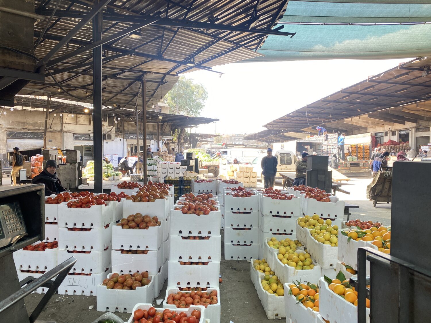 سوق الهال في العاصمة دمشق