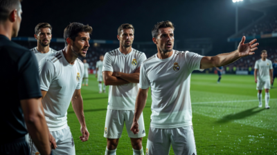 تحكيم الدوري الإسباني تحت النار: لاعبو ريال مدريد يشعرون بالتحيز ضدهم