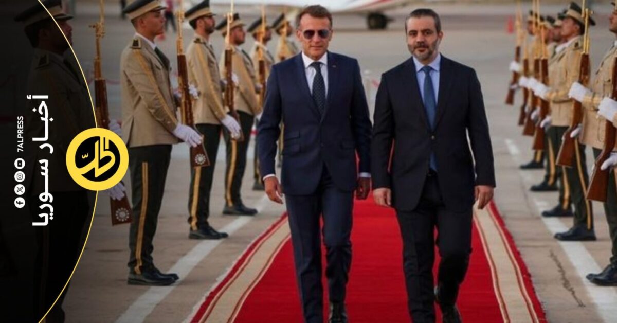 ماكرون في دمشق: دعم مشروط لسوريا وانفجارات قرب مقر إقامته