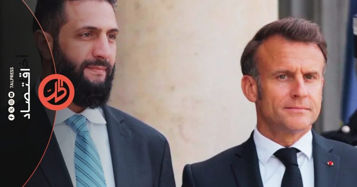الرئيس الفرنسي والشرع